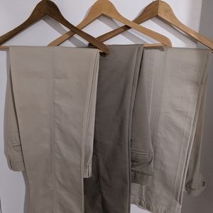 3 Pairs of khakis for one low price!